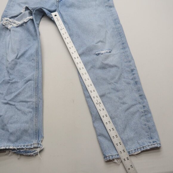 Agolde 90's Crop Jeans in Echo Size 27 - Picture 10 of 13